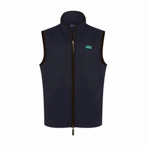 Ridgeline Monarch Mens Knitted Gilet - Navy Exclusive Deal Inside