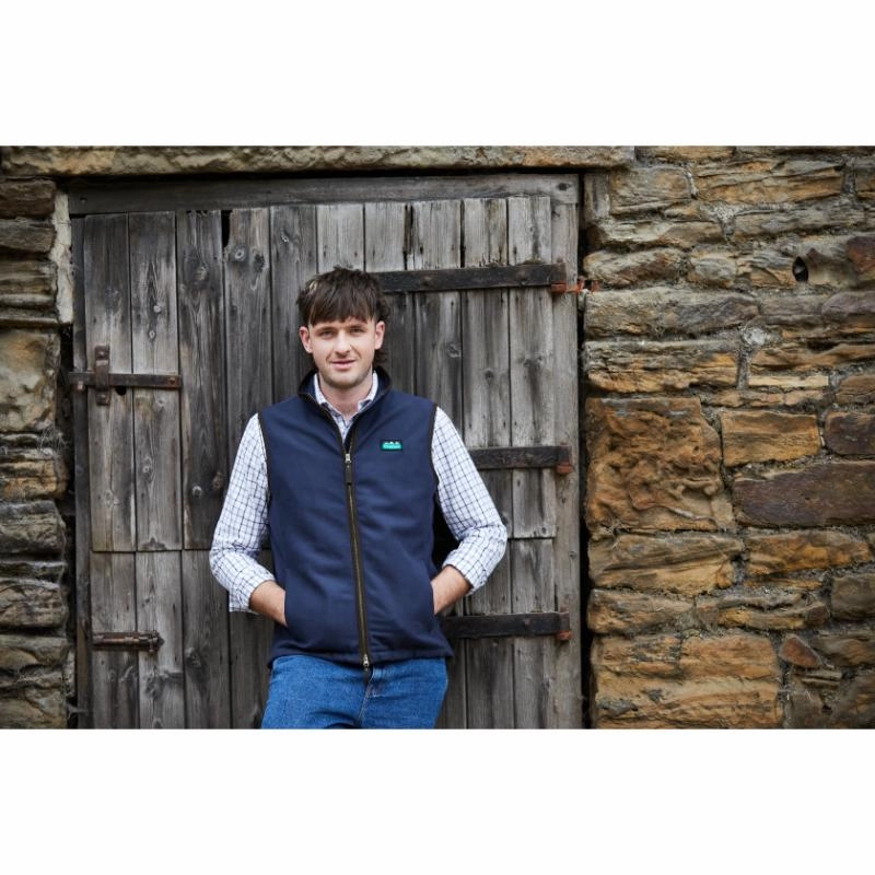 Ridgeline Monarch Mens Knitted Gilet - Navy Shop Save Today Shop Todays Picks
