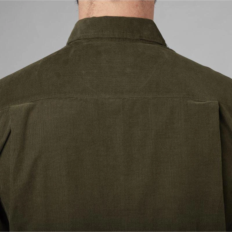 Seeland George Mens Cotton Corduroy Shirt - Pine Green Dont Miss This Offer Clearance Sale