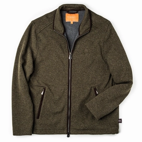 Mega Online Discount Westley Richards Lyell Full Zip Fleece Moss