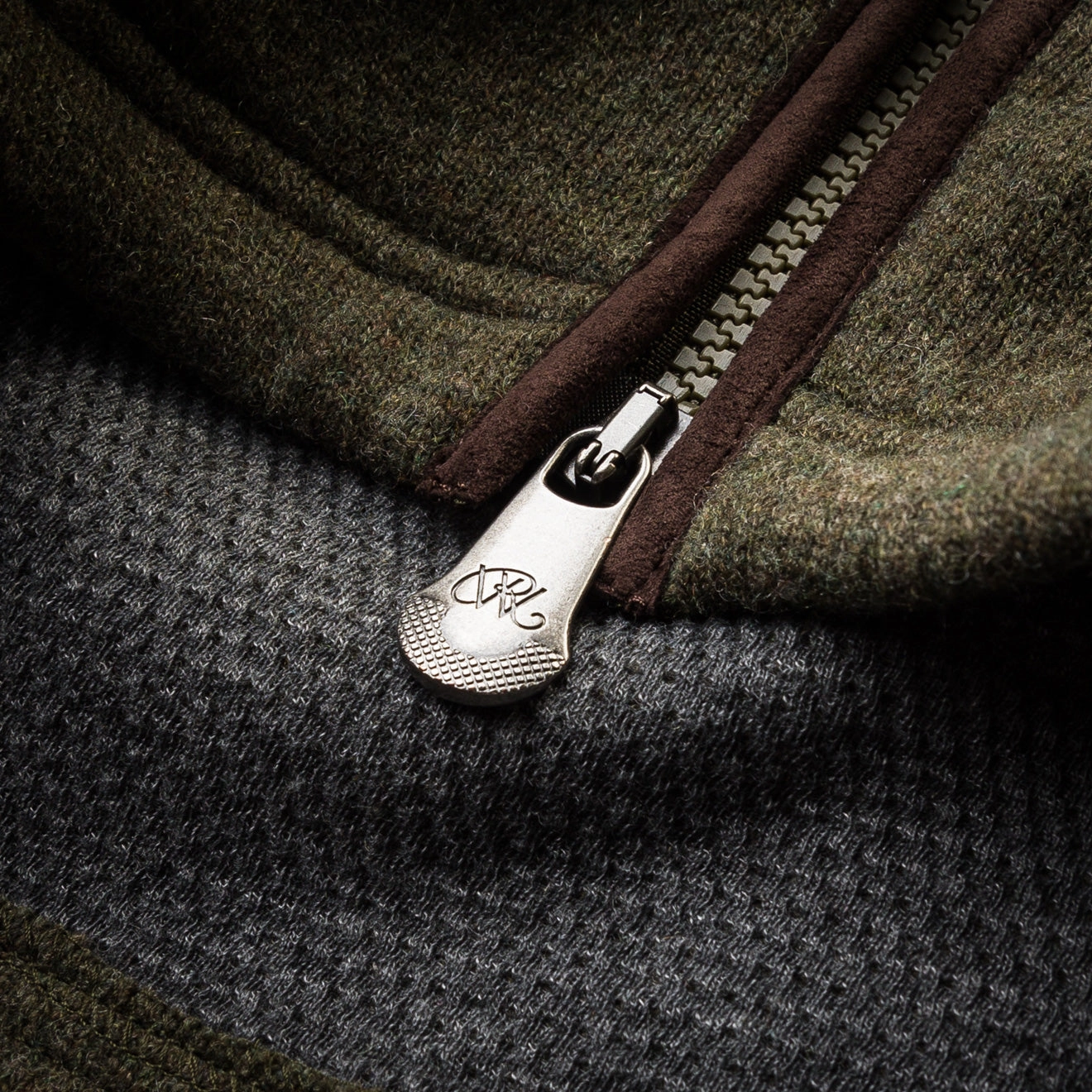 Mega Hot Offer Westley Richards Lyell Full Zip Fleece Moss