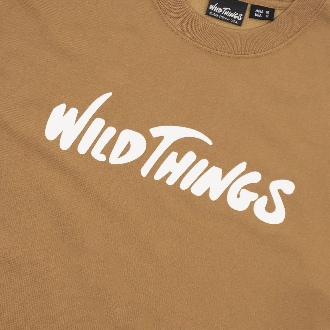 Wild Things Logo Tee Khaki Weekend Flash Offer Best Deal Online