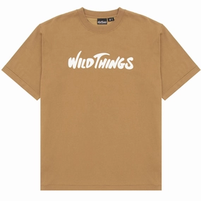 Wild Things Logo Tee Khaki Exclusive Savings Event MustShop Sale