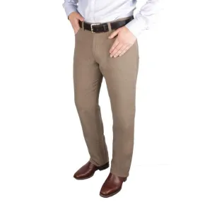 William Powell Mens Cotton Jeans - Stone Limited Stock Offer Exclusive Online Deal
