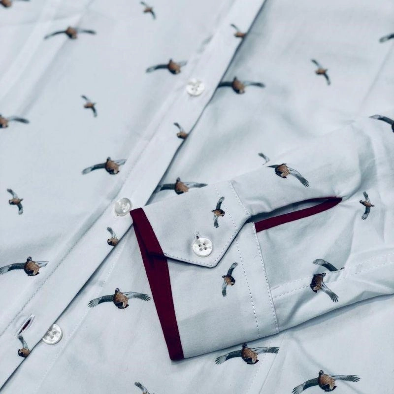 Exclusive Hot Pick William Powell Ladies Partridge Shirt - White