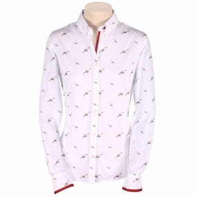 William Powell Ladies Partridge Shirt - White Flash Sale Alert Now
