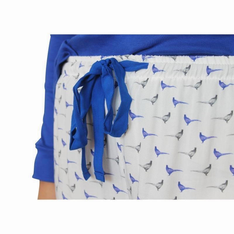 William Powell Ladies Pyjama Set - Standing Pheasant Special Online Offer