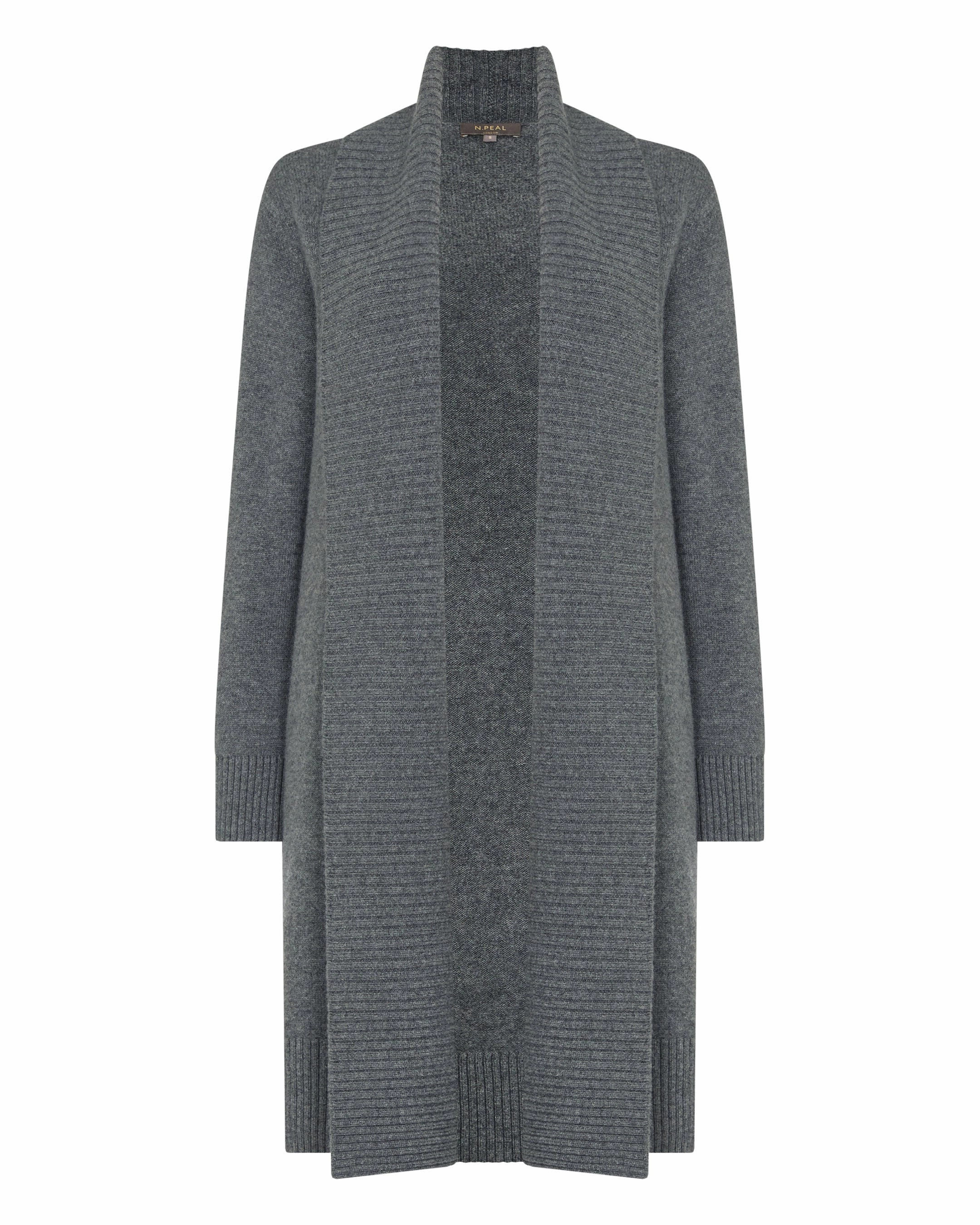 Women'S Abbey Cashmere Cardigan Elephant Grey Special Deals Online