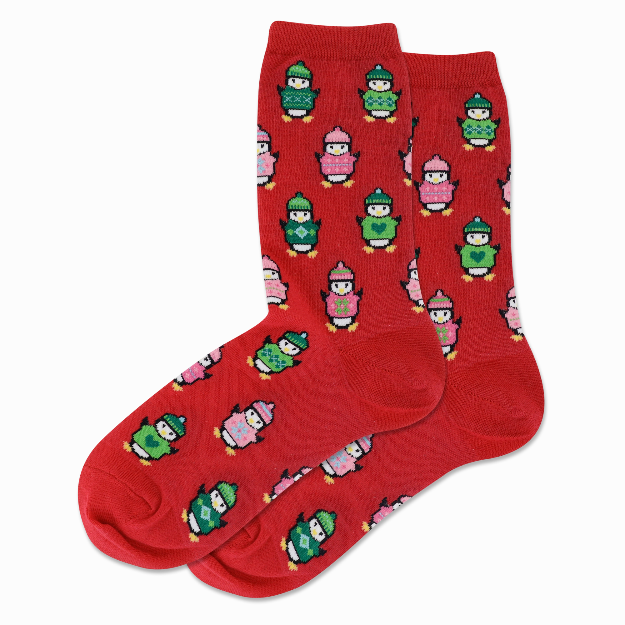 Women'S Cozy Penguins Crew Socks Grab Your Savings Special Deal Frenzy