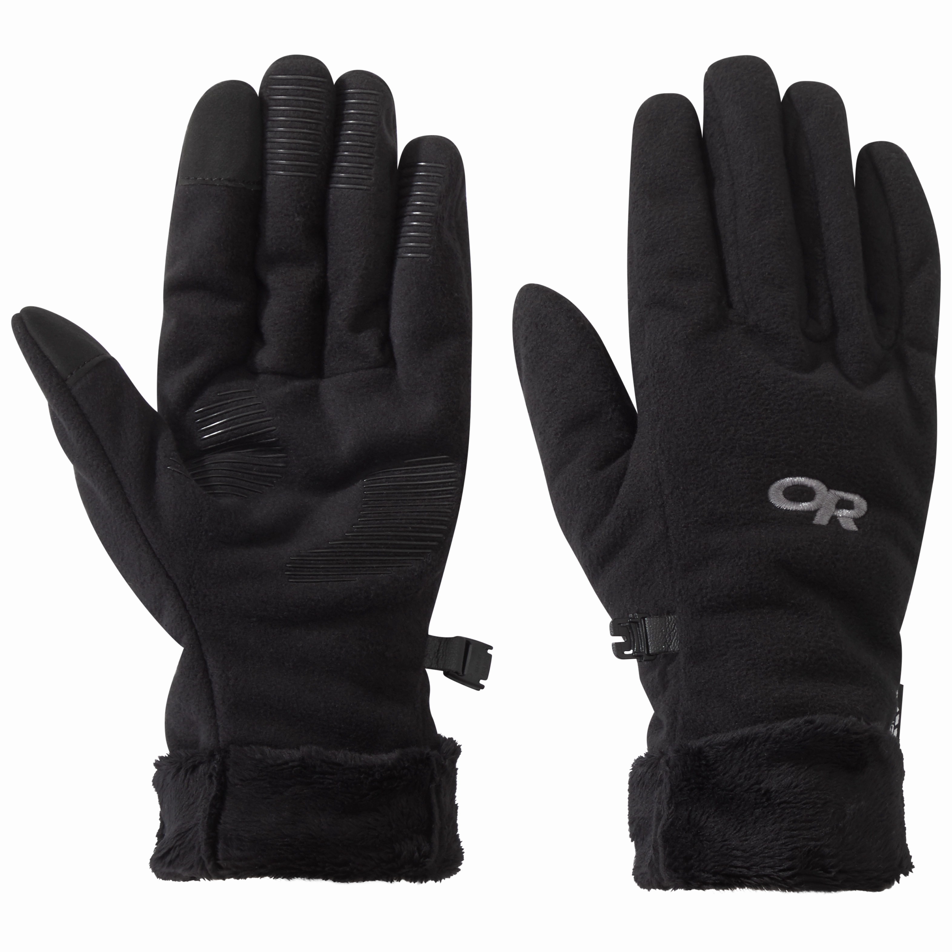 Special Price Today Women'S Fuzzy Sensor Gloves