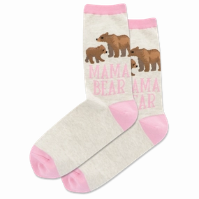Women'S Mama Bear Crew Socks Big Savings Alert Clearance Savings Now