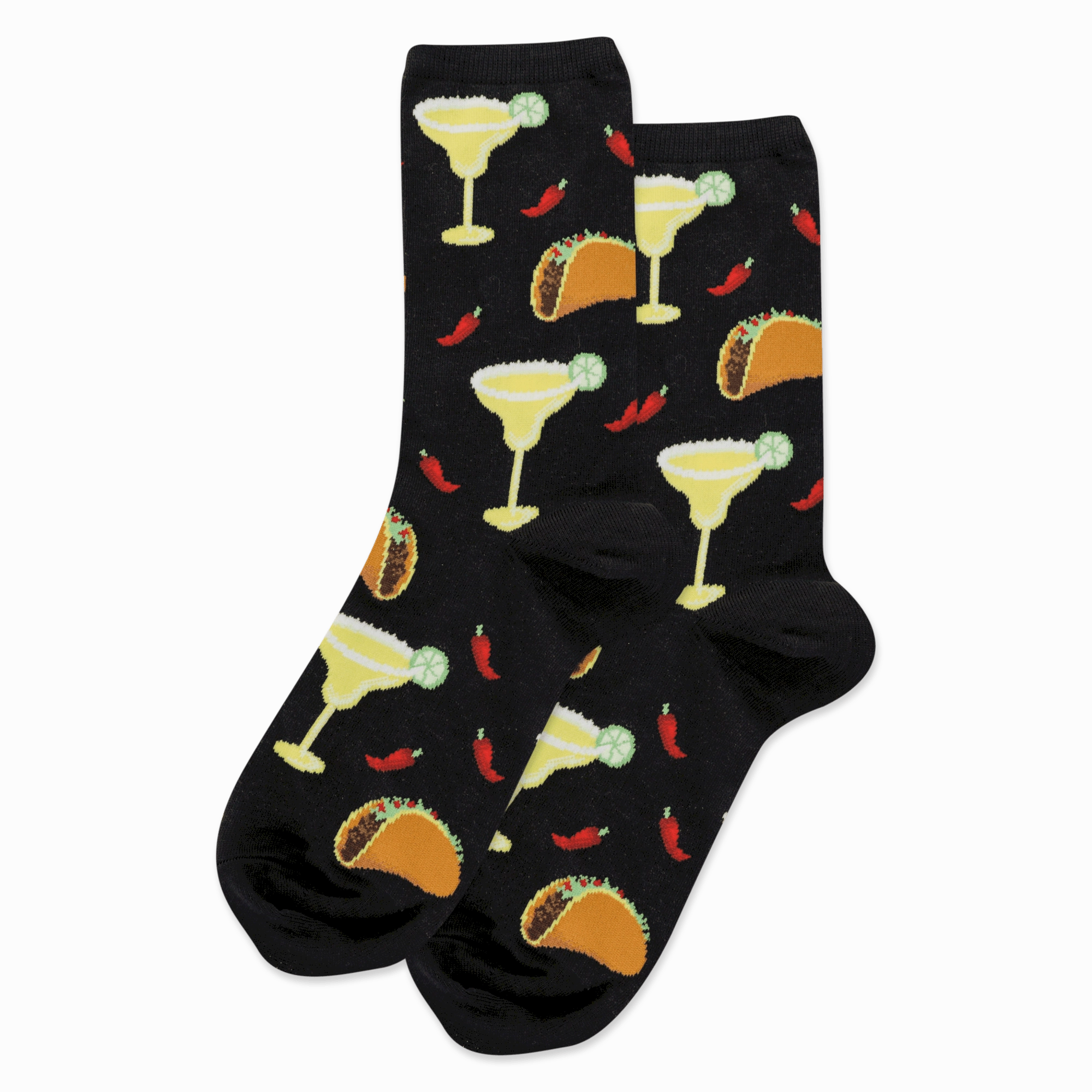 Women'S Margaritas And Tacos Crew Socks Today Only Hot Sale