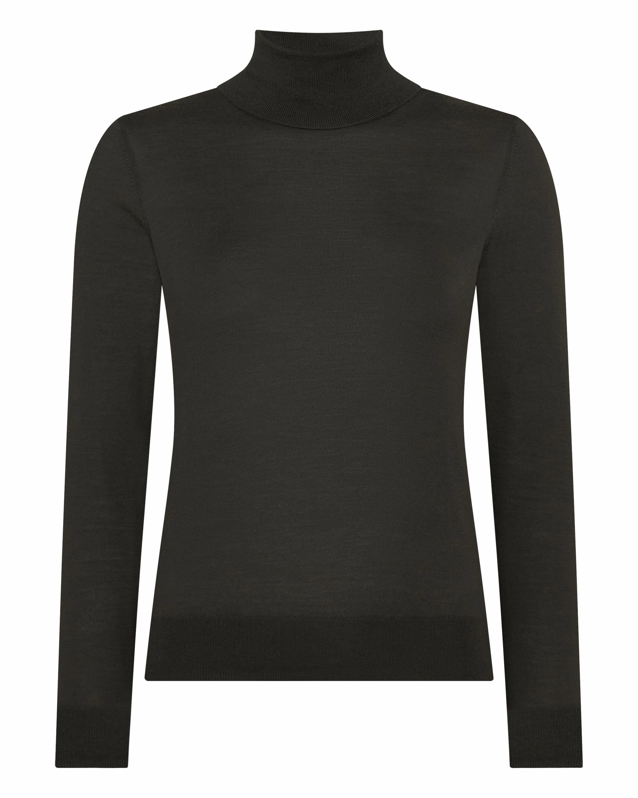 Grab the Deal Now Grab It Fast Women'S Margot Superfine Cashmere Roll Neck Jumper Arabica Khaki Green