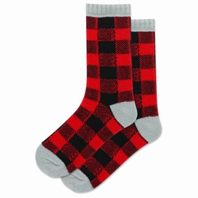 Women'S Plaid Boot Crew Sock Daily Special Offer Exclusive Deal Inside