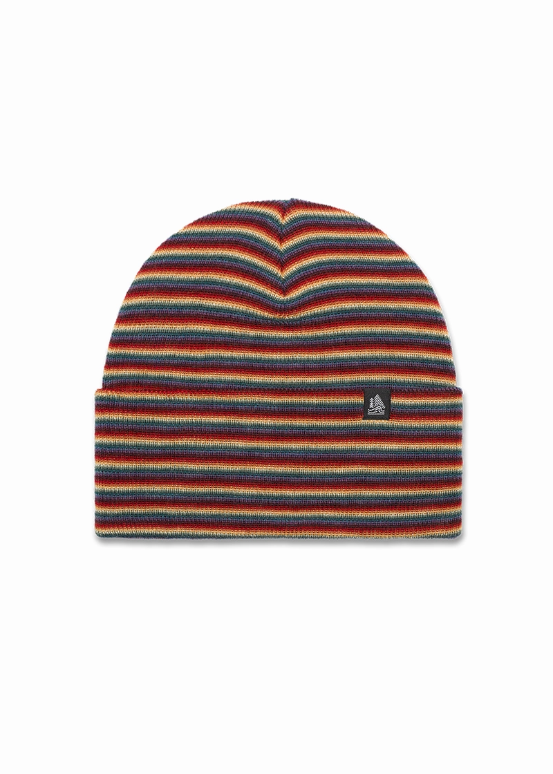 Save Today Only Dont Miss Out Wool Striped Ribbed Cuffed Beanie