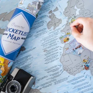 World Map To Scratch Bucketlist Save Today Event Dont Miss This Offer