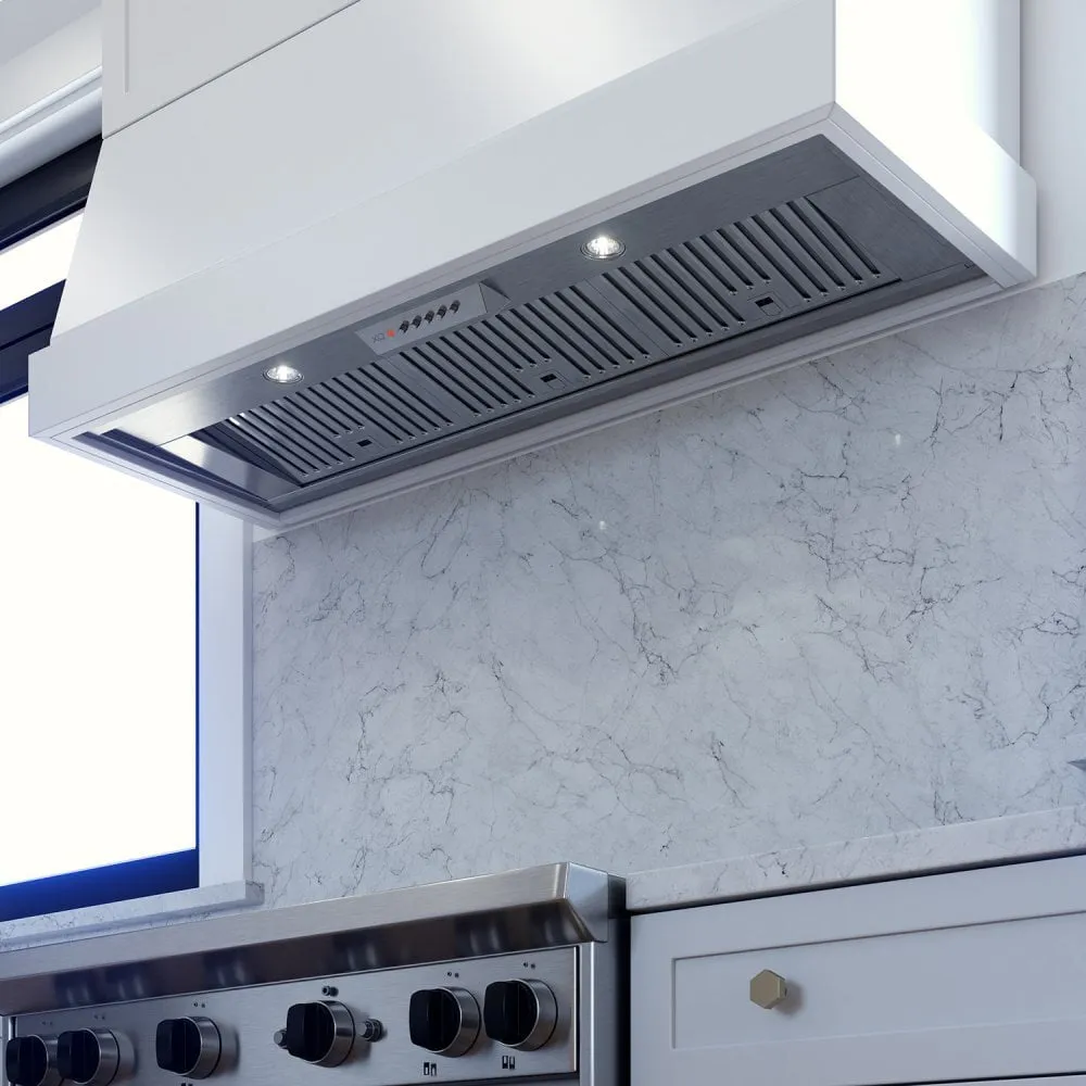 Xo Appliance XOI3315SMUA 395 Cfm 33" Insert Only 15" Deep For Custom Built Hood Italian Made Stainless