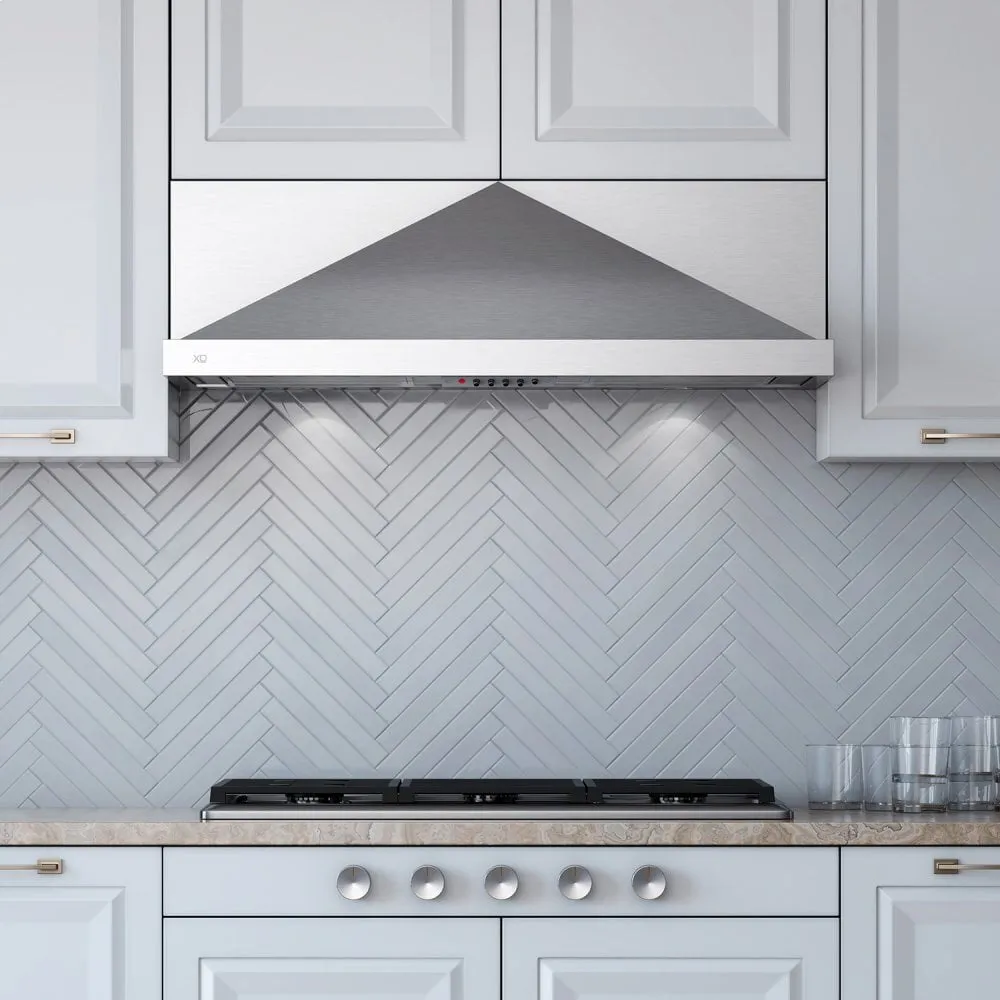 Xo Appliance XOP30S 600 Cfm 30" Under Cabinet Italian Made Pyramid Design Stainless