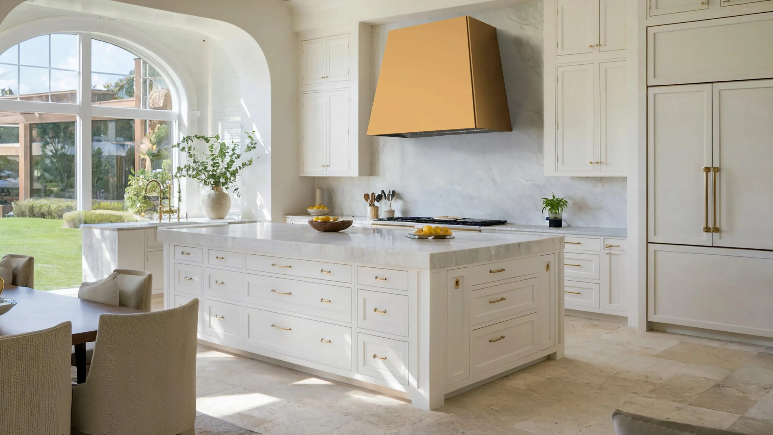 Xo Appliance XOVD136SG Xo 36In Designer Hood Satin Gold Insert Sold Separately