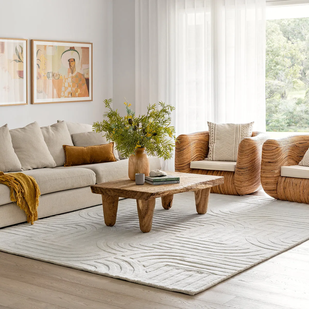 Zen Rug (White)