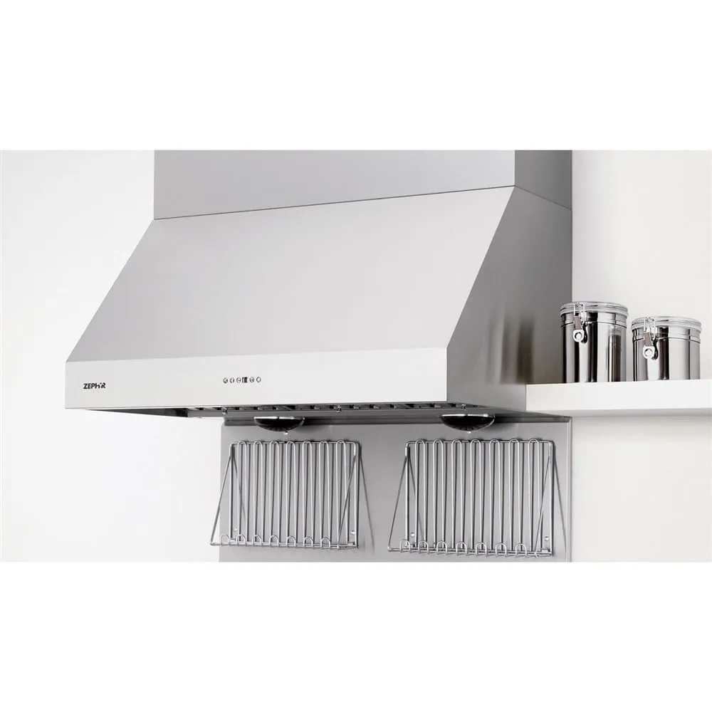 Zephyr AK7500BS 30" Tempest Ii Wall Hood With 650 Cfm Blower, 6 Speed Levels, Act