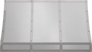 Zephyr CHFT48ASX Forte Wall Custom Hood, 48In, Ss, Body Only Insert Sold Separately